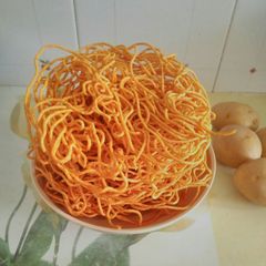 A picture of Aloo besan sev.