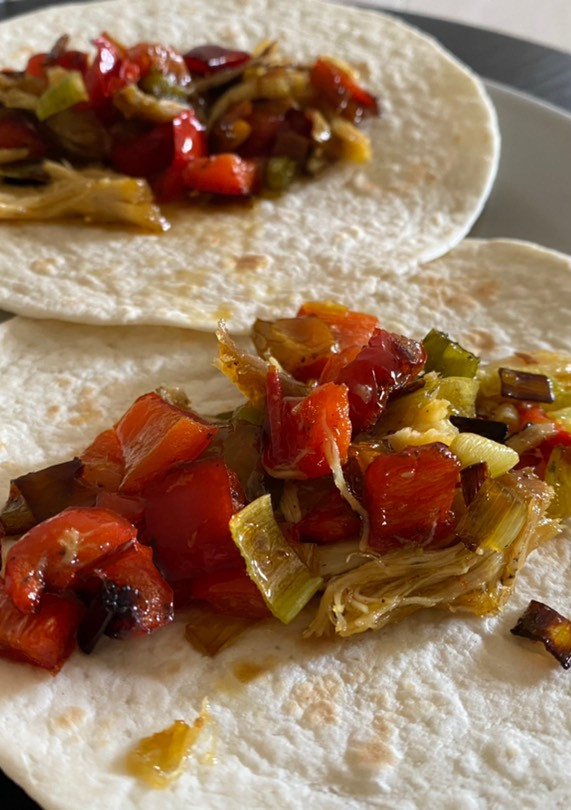 Una foto de Fajitas de pollo