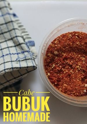 Foto resep Cabe Bubuk Homemade