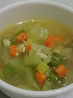 Foto resep Sayur Bening Oyong Labu Wortel Buncis #Mpasi