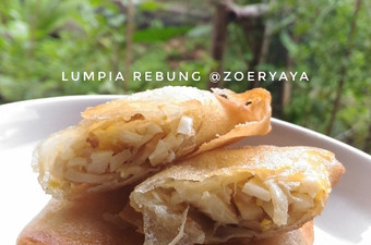 Cara Membuat 18. Lumpia rebung low budget Bahan Sederhana