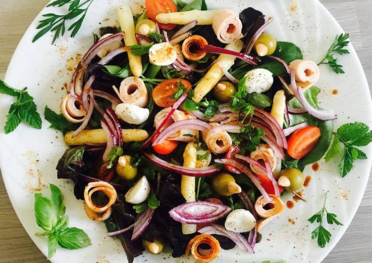 Les Meilleures Recettes de Salade méli-mélo