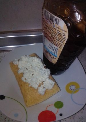 Una foto de Requesón casero con el suero sobrante de hacer queso