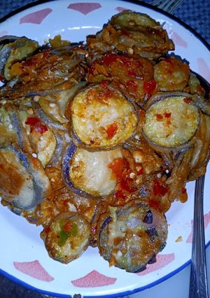 Foto resep Terong crispy geprek sederhana