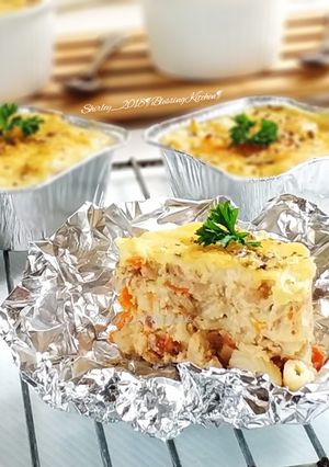 Foto resep Cheesy Baked Macaroni Schotel 👩‍🍳