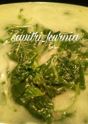 Foto resep Bobor Bayam