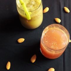 A picture of Fruit mocktails.