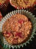 Strawberry Oat Cupcakes