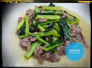 Foto resep Caesim cah daging + tips #PR_CINCAYLAAH