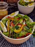 Colourful sweet and sour Salad