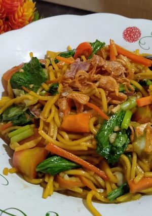 Foto resep Mie kuning sayuran