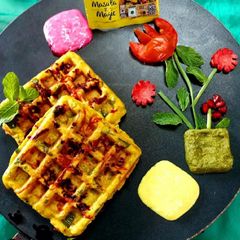 A picture of Moongdal Waffles.