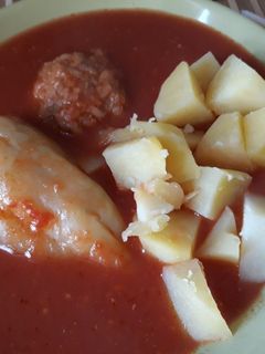 Töltött paprika recept fotója