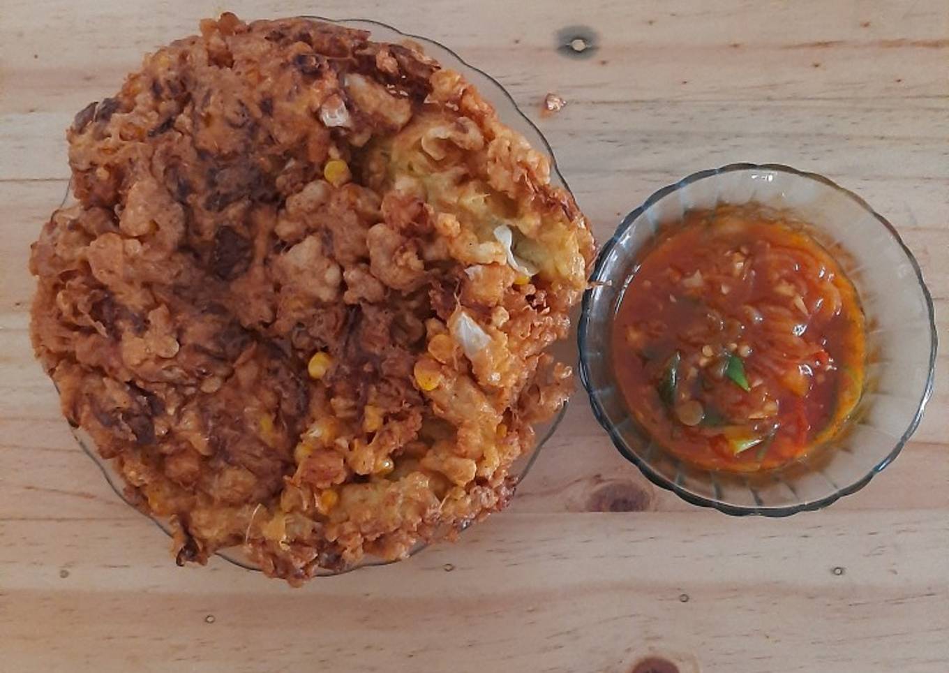 Fuyunghai Udang Jagung