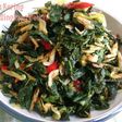 Tumis Kering Daun Singkong Rebon