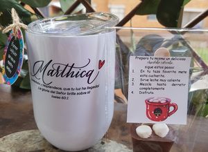 Una foto de Cucharita de Chocolate para Leche                                            Caliente☕