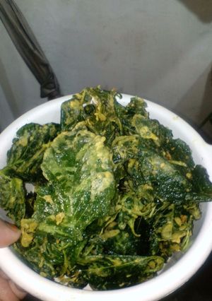Foto resep Keripik bayam