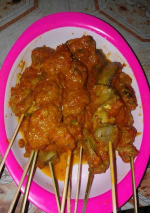 Foto resep Sate Ampela Bumbu Rujak