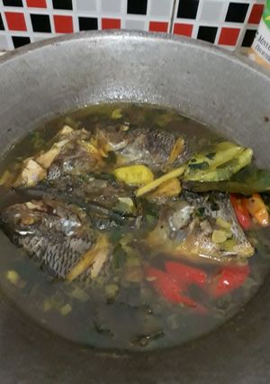 Foto resep Sup kepala ikan nila