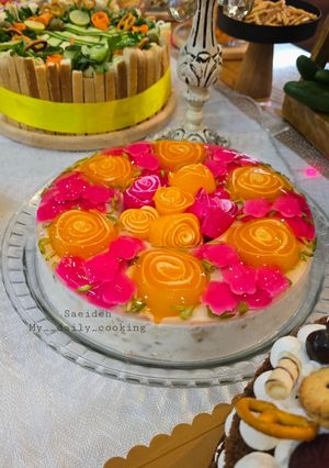 عکسی از دستور روکر موزی ژله ویترینی