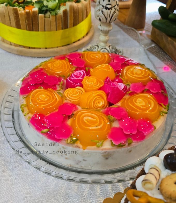 عکسی از دستور روکر موزی ژله ویترینی