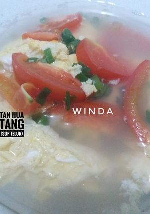 Foto resep Tan Hua Tang (Sup Telur)