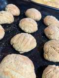 Galletitas de limón sin balanza y batidora