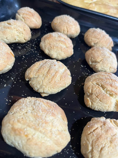 Una foto de Galletitas de limón sin balanza y batidora