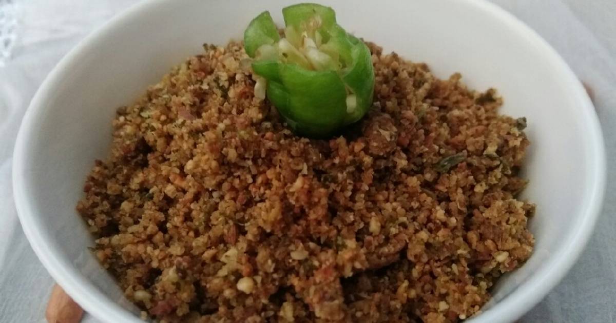 Peanut Chilli Thecha (chutney) Recipe by BHOOMIKA GUPTA Cookpad
