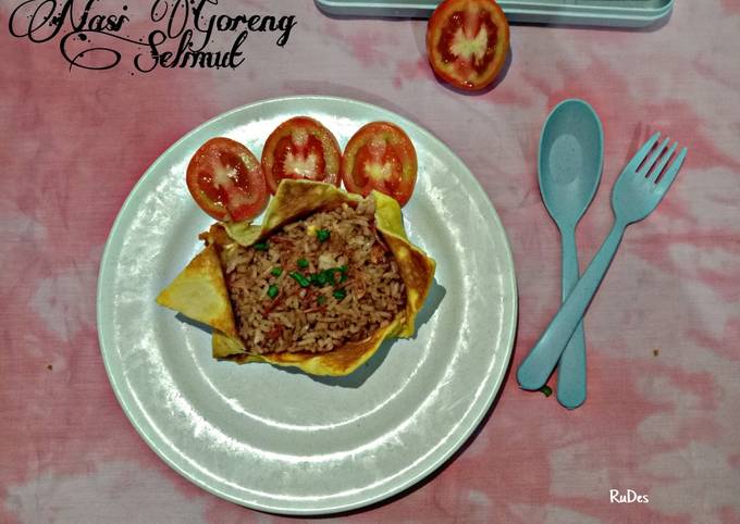 Recipe: Delicious Nasi Goreng Selimut