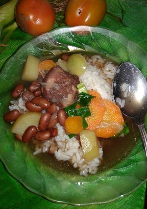 Foto resep Sop senerek (kacang merah)
