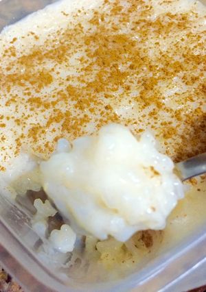 Una foto de Arroz con leche ligero sin lactosa y con fructosa, buenísimo