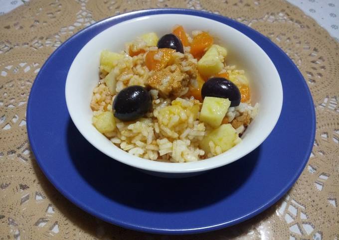 Comment faire Préparer Savoureux Salade de riz aux thon a la tomate 🍴