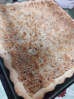 Una foto de Tarta de coco y dulce de leche