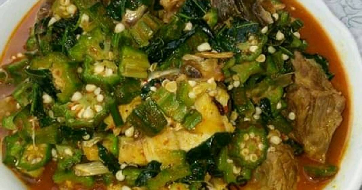 Okra and Bitter leaf Soup Recipe by Nd Beau Cookpad
