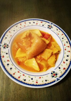 Una foto de Callos y pata de ternera