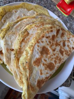 صورة لوصفة تورتيلا للفطور 🤤