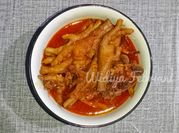 Gambar ceker rica rica pedas manis