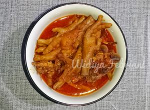 Foto resep Rica Ceker, Kepala, Tulang Ayam Manis Pedas