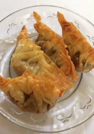 Foto resep Korean dumpling (with vegie)