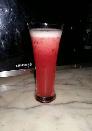 صورة لوصفة عصير الكرز و الليمون اللذيذ