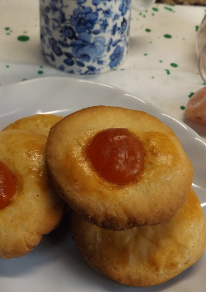 Una foto de Galletas de azahar con naranjitas chinas