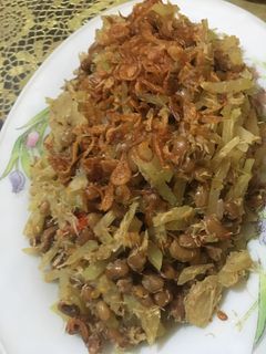 Foto resep Tumis pepaya muda bumbu urap