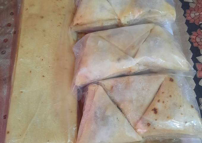 Steps to Prepare Quick Frozen chicken samosa