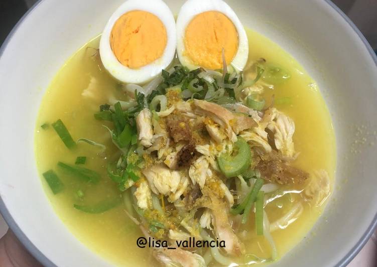 Langkah Mudah untuk Menyiapkan Soto Ayam (NO MSG) yang Lezat