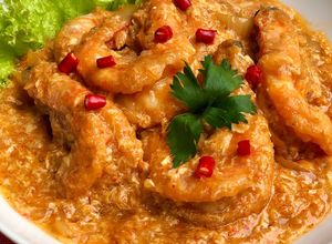 Foto resep Udang Saus Singapore - Singapore Style Chilli Prawns