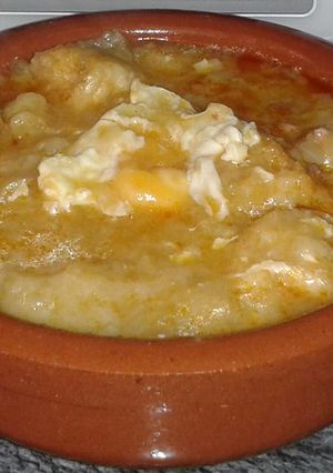 Una foto de Sopita castellana Thermomix y Gm