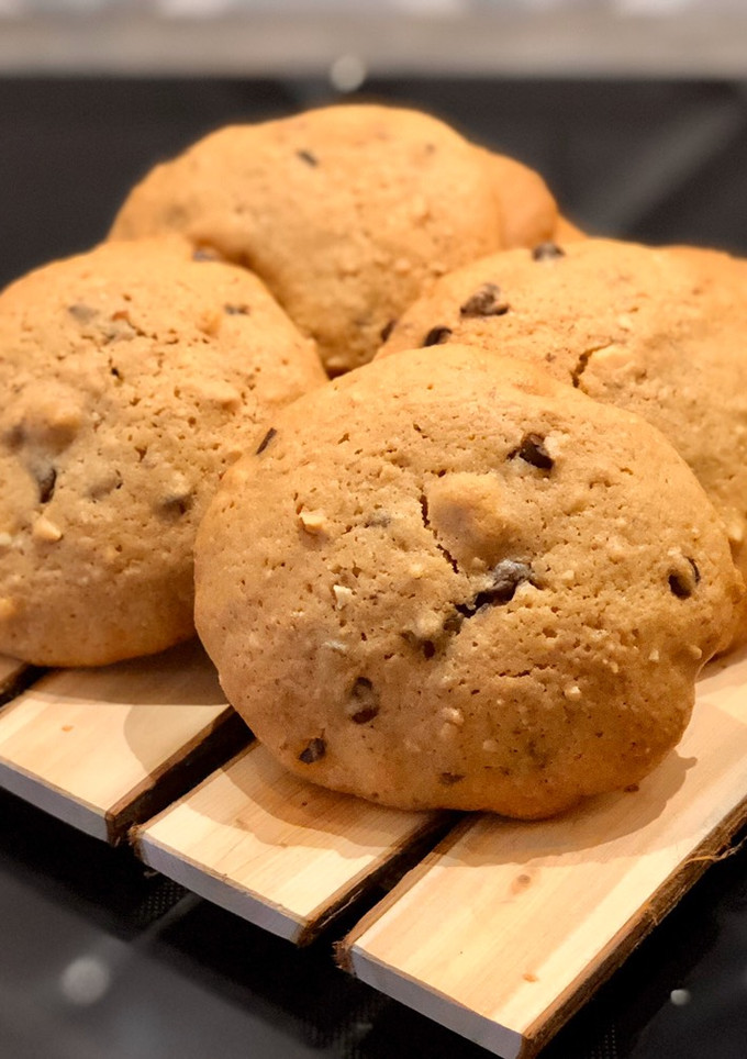 Una foto de Cookies rellenas de chocolate
