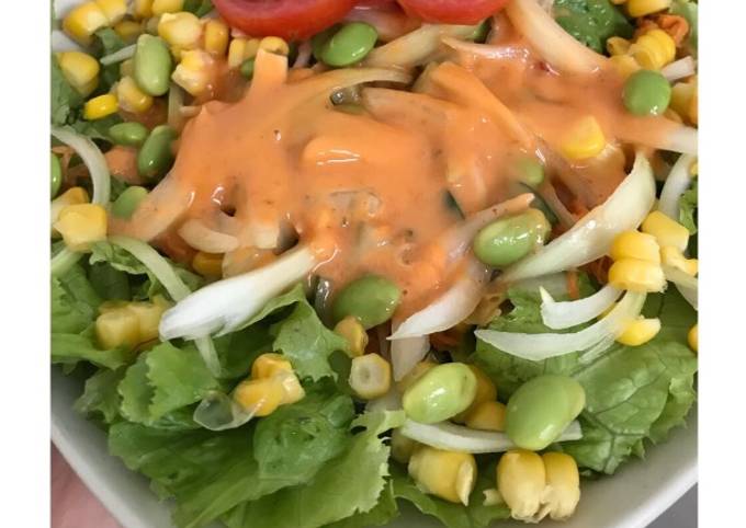 Langkah Mudah untuk Membuat Salad Sayur no ribet Anti Gagal