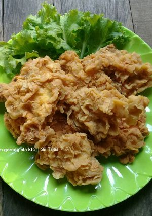 Foto resep Ayam goreng ala kfc😄